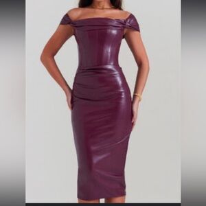 House of CB Latex Dress
